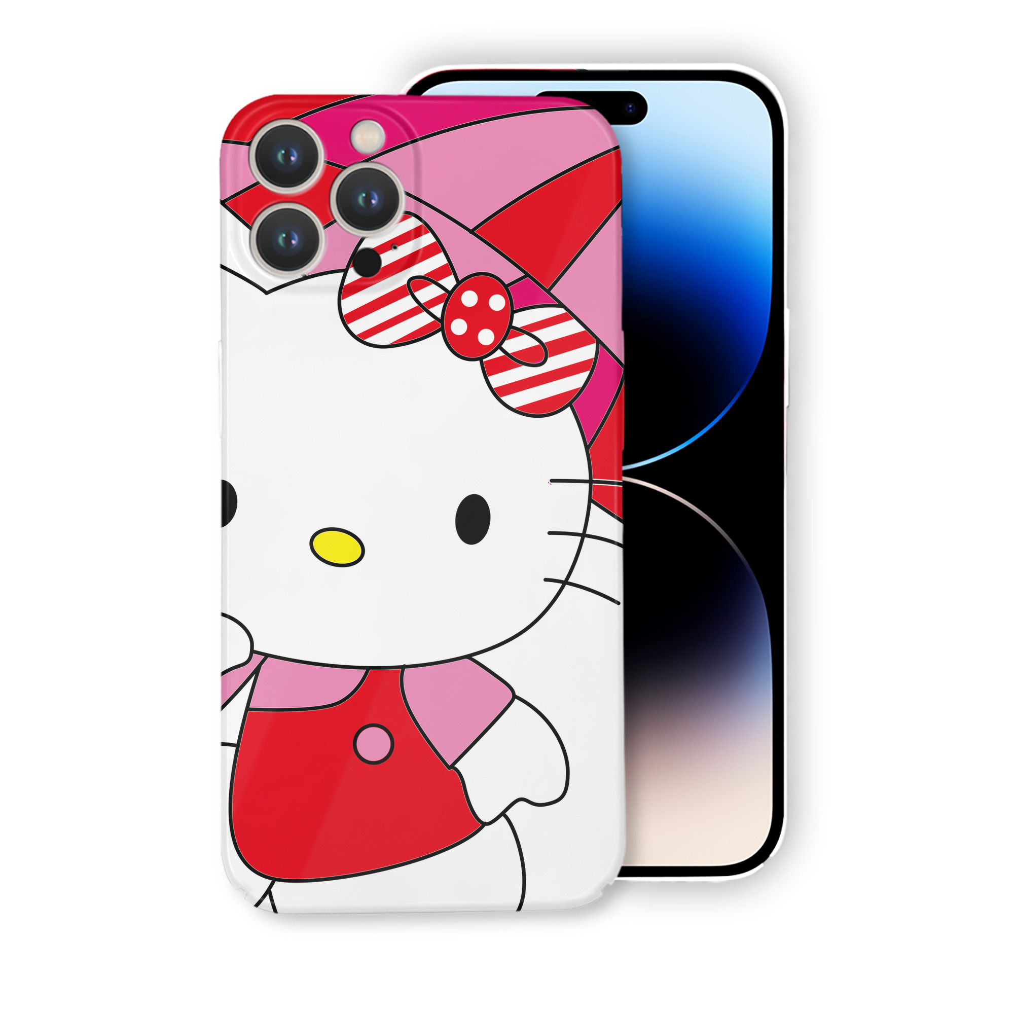 （画像用） Hello Kitty ハローキティ 【iPhone 14シリーズ対応】ハードケース
